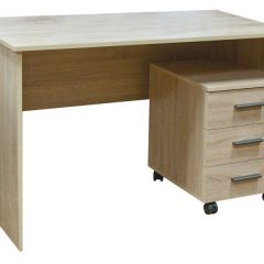 Стол письменный + тумба ЛДСП в Ноябрьске - noyabrsk.mebel24.online | фото 2