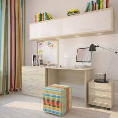 Стол письменный + тумба (ЛДСП 1 кат.) в Ноябрьске - noyabrsk.mebel24.online | фото 6
