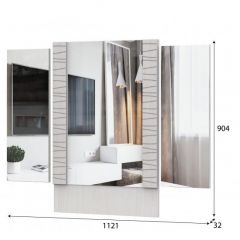 ГАММА 20 Стол туалетный + Зеркало (Серия №4) в Ноябрьске - noyabrsk.mebel24.online | фото 3