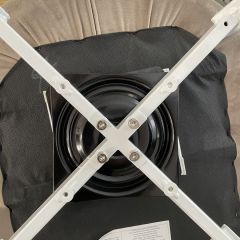 Стул MAVERICK 360 град. поворот. BLUVEL-40 BEIGE/ белый каркас, М-City в Ноябрьске - noyabrsk.mebel24.online | фото 5