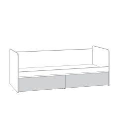 Торонто Кровать 11.39 в Ноябрьске - noyabrsk.mebel24.online | фото 2