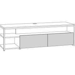 Трувор Тумба под ТВ 13.70 в Ноябрьске - noyabrsk.mebel24.online | фото 2