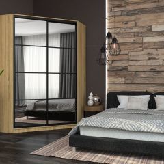 Угловой шкаф-купе Лофт (Дуб Сонома) в Ноябрьске - noyabrsk.mebel24.online | фото 7