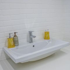 Умывальник мебельный "Фостер 80" Kirovit в Ноябрьске - noyabrsk.mebel24.online | фото 4