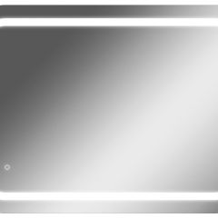 Зеркало Elis 100 white с подсветкой Sansa (SEe1045Z) в Ноябрьске - noyabrsk.mebel24.online | фото 1
