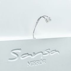 Зеркало Gia 75 white с подсветкой Sansa (SGa1044Z) в Ноябрьске - noyabrsk.mebel24.online | фото 5