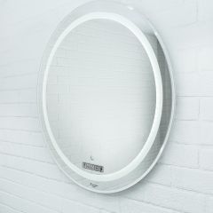 Зеркало Gia 75 white с подсветкой Sansa (SGa1044Z) в Ноябрьске - noyabrsk.mebel24.online | фото 2