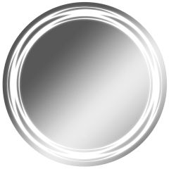 Зеркало Каир 700х700 с подсветкой Домино (GL7027Z) в Ноябрьске - noyabrsk.mebel24.online | фото