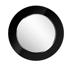Зеркало круглое черный (РМ/02) в Ноябрьске - noyabrsk.mebel24.online | фото