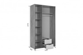 АДАМ Спальный гарнитур (модульный) белое дерево в Ноябрьске - noyabrsk.mebel24.online | фото 14