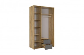 АДАМ Спальный гарнитур (модульный) графит в Ноябрьске - noyabrsk.mebel24.online | фото 20