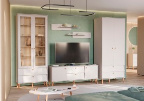АФИНА Гостиная (модульная) кашемир серый в Ноябрьске - noyabrsk.mebel24.online | фото 1