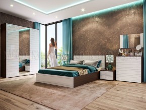 АФИНА Спальный гарнитур (МДФ) модульный в Ноябрьске - noyabrsk.mebel24.online | фото