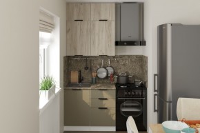 АЛЬБА Кухонный гарнитур Мини 1000 мм в Ноябрьске - noyabrsk.mebel24.online | фото 1