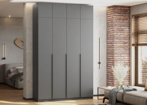 Антресоль 1600 «ШК-5» Графит серый в Ноябрьске - noyabrsk.mebel24.online | фото 4