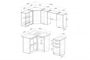 АСАЯ Кухонный гарнитур Оптима 5 (1200*2000 мм) в Ноябрьске - noyabrsk.mebel24.online | фото 2