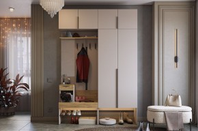 БАСКО Прихожая К5 (кашемир) в Ноябрьске - noyabrsk.mebel24.online | фото