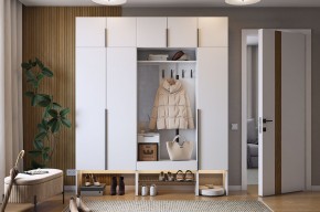 БАСКО Прихожая К7 (белое дерево) в Ноябрьске - noyabrsk.mebel24.online | фото 13