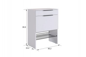 БАСКО Прихожая К8 (графит) в Ноябрьске - noyabrsk.mebel24.online | фото 7