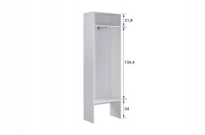 БАСКО Прихожая К9 (белое дерево) в Ноябрьске - noyabrsk.mebel24.online | фото 9
