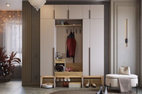 БАСКО Прихожая К9 (кашемир) в Ноябрьске - noyabrsk.mebel24.online | фото 2