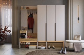 БАСКО Прихожая (модульная) кашемир в Ноябрьске - noyabrsk.mebel24.online | фото