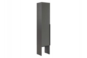 БАСКО Шкаф однодверный L400 (графит) в Ноябрьске - noyabrsk.mebel24.online | фото
