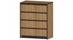 БОСТОН Комод 4 ящика (дуб вотан) в Ноябрьске - noyabrsk.mebel24.online | фото