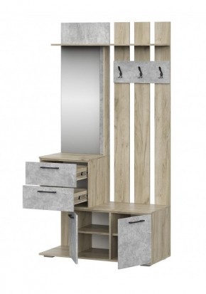 Бостон Прихожая (модульная) в Ноябрьске - noyabrsk.mebel24.online | фото 4
