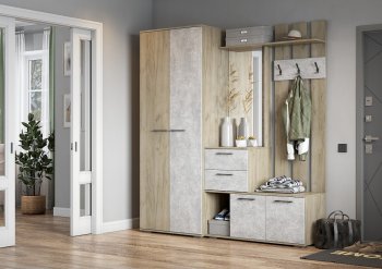 Бостон Прихожая (модульная) в Ноябрьске - noyabrsk.mebel24.online | фото 20