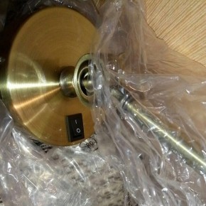 Бра Arte Lamp Braccio A2054AP-1AB в Ноябрьске - noyabrsk.mebel24.online | фото