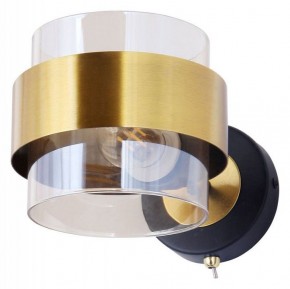 Бра Arte Lamp Carlo A8205AP-1BK в Ноябрьске - noyabrsk.mebel24.online | фото