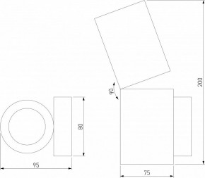 Бра Elektrostandard Deep a062927 в Ноябрьске - noyabrsk.mebel24.online | фото 4