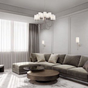 Бра Eurosvet Abbey 60164/1 никель в Ноябрьске - noyabrsk.mebel24.online | фото 2