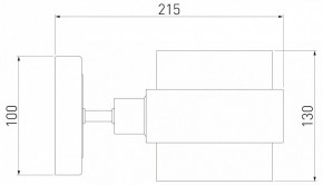 Бра Eurosvet Arcada 70127/1 черный в Ноябрьске - noyabrsk.mebel24.online | фото 4