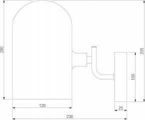Бра Eurosvet Bambola 60157/1 латунь в Ноябрьске - noyabrsk.mebel24.online | фото 4