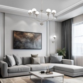 Бра Eurosvet Calyx 60169/1 никель в Ноябрьске - noyabrsk.mebel24.online | фото 3