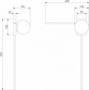 Бра Eurosvet Fredo 40034/1 белый в Ноябрьске - noyabrsk.mebel24.online | фото 4