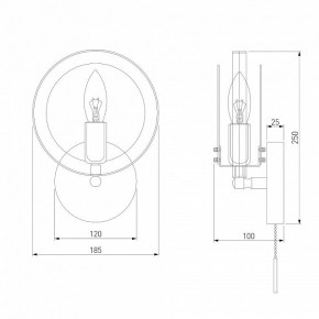 Бра Eurosvet Gallo 70121/1 белый в Ноябрьске - noyabrsk.mebel24.online | фото 3