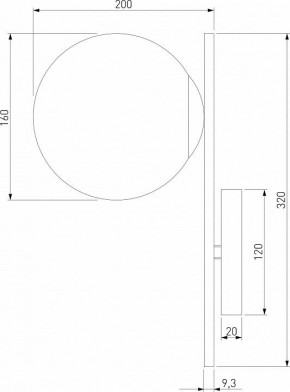 Бра Eurosvet Marbella 60147/1 латунь в Ноябрьске - noyabrsk.mebel24.online | фото 2