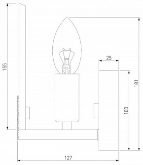 Бра Eurosvet Marble 60158/1 латунь в Ноябрьске - noyabrsk.mebel24.online | фото 3