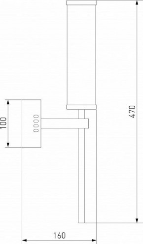 Бра Eurosvet Stark 50387 LED латунь в Ноябрьске - noyabrsk.mebel24.online | фото 6