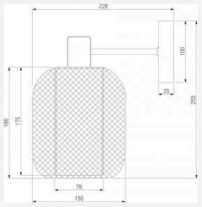 Бра Eurosvet Voile 30192/1 золото в Ноябрьске - noyabrsk.mebel24.online | фото 4