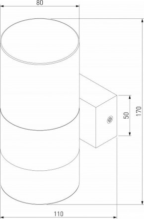 Бра Eurosvet Watford 40021/1 LED хром/дымчатый в Ноябрьске - noyabrsk.mebel24.online | фото 2
