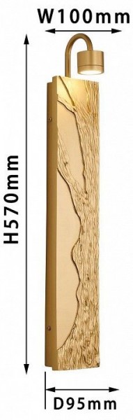 Бра Favourite Exemplum 4127-1W в Ноябрьске - noyabrsk.mebel24.online | фото 3