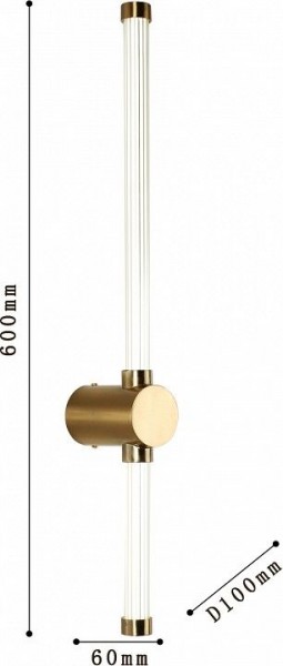 Бра Favourite Lignum 3057-1W в Ноябрьске - noyabrsk.mebel24.online | фото 3
