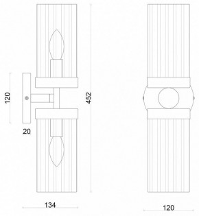 Бра Favourite Radiales 3099-2W в Ноябрьске - noyabrsk.mebel24.online | фото 4