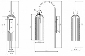 Бра Maytoni Antic MOD302WL-01W в Ноябрьске - noyabrsk.mebel24.online | фото 4