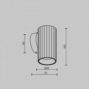 Бра Maytoni Calipso C106WL-01-GU10-BS в Ноябрьске - noyabrsk.mebel24.online | фото 6
