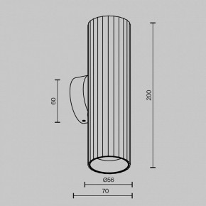 Бра Maytoni Calipso C106WL-02-GU10-BS в Ноябрьске - noyabrsk.mebel24.online | фото 8
